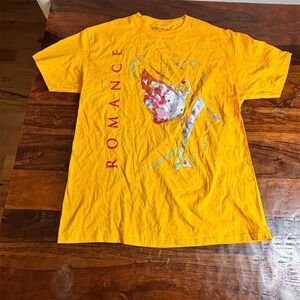 My Chemical Romance Yellow Graphic T-Shirt Unisex Size L‎ Music Band Tee